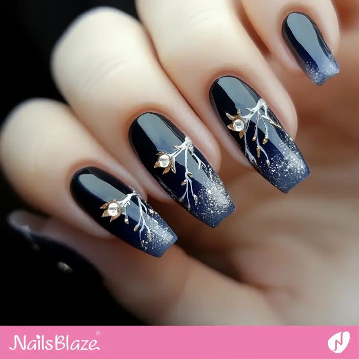 The Single Detail A Reader Notices First Visual Idea The Single Detail A Reader Notices First Visual Idea โ Winter Blue Nails