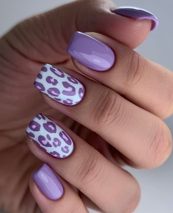 Visual Idea — Pastel Winter Nails