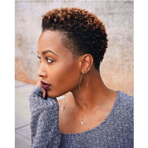 Tapered Pixie With Textured Top — Winter Haircuts for Black Women