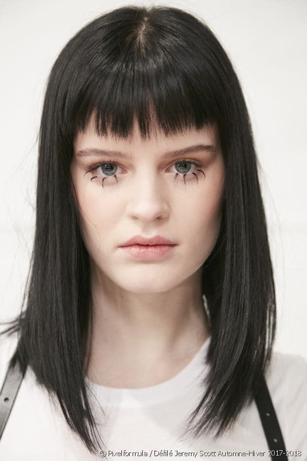 Chin Visual Idea — Winter Haircuts with Bangs