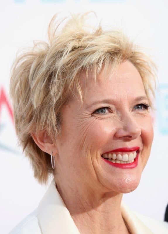 Layered Pixie With Choppy Ash Blonde Bangs — Winter Haircuts for Women Over 60