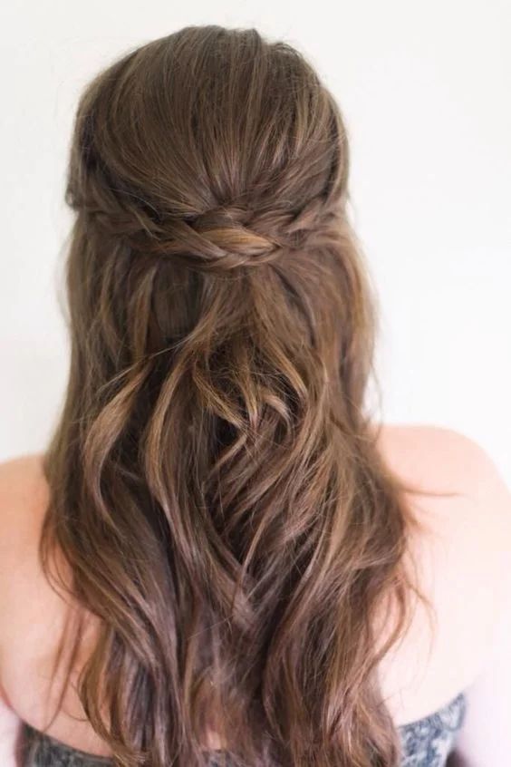 Long Layers Visual Idea Long Layers Visual Idea β Winter Wedding Guest Hairstyles