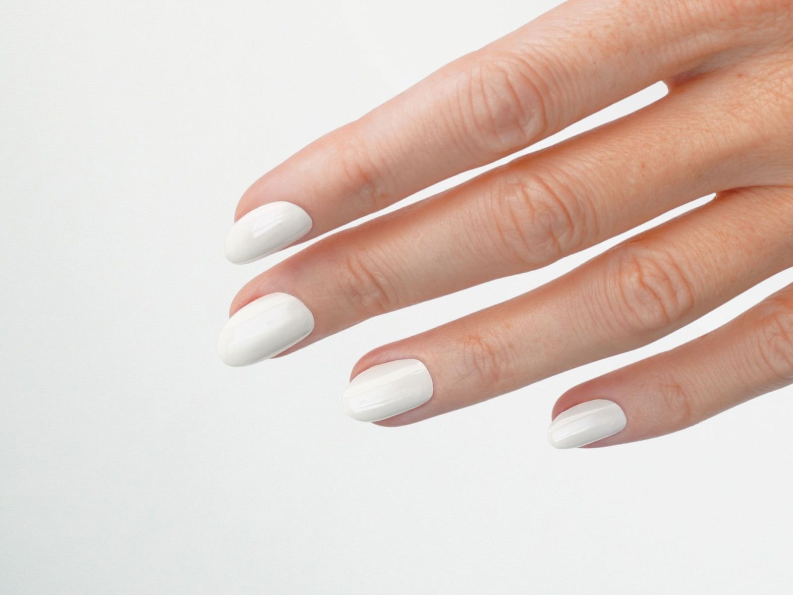 One Hand Visual Idea One Hand Visual Idea β Simple Short Winter Nails