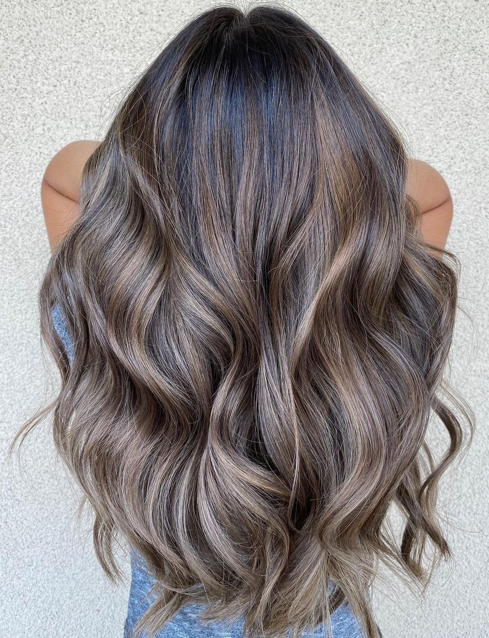 Deep Mushroom Brown With Ash Blonde Blend Deep Mushroom Brown With Ash Blonde Blend β Mushroom Brown Hair