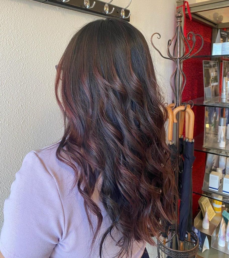 Long Layers Visual Idea Long Layers Visual Idea β Winter Hair Colors for Black Women