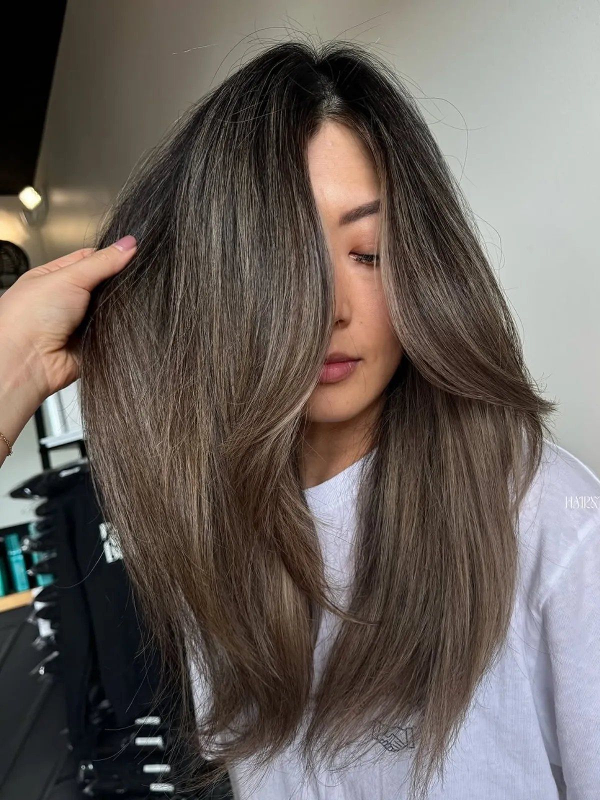 Visual Idea — Ash Brown Hair