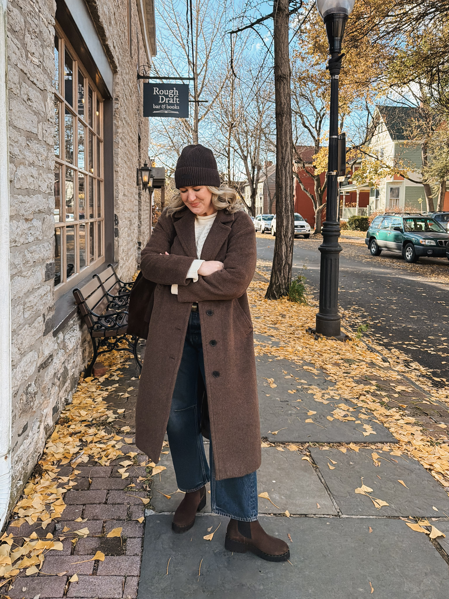 Daytime Casual Outfit Idea — Winter Outfits for Moms