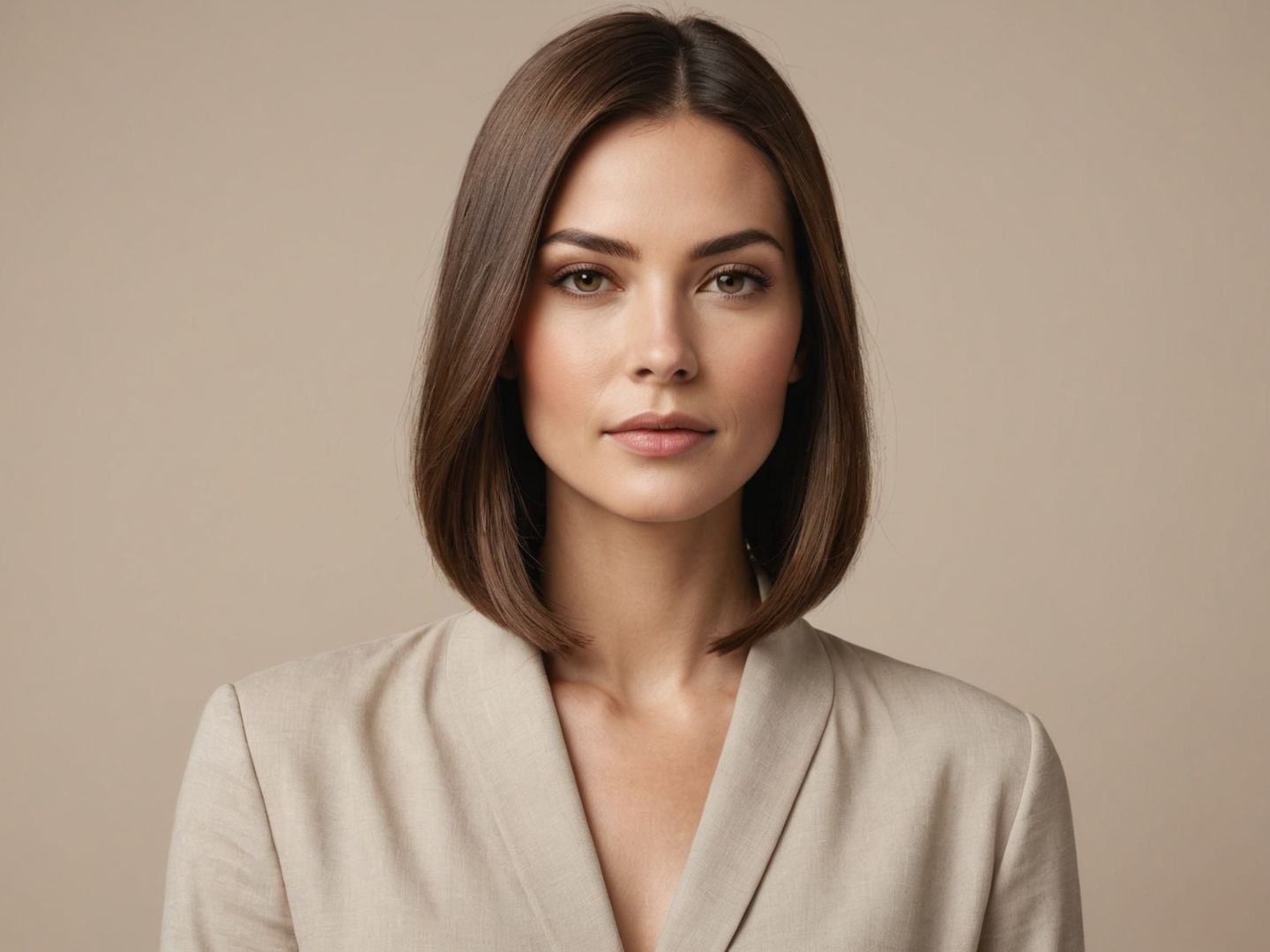 Sleek Collarbone Bob — Winter Haircuts for Straight Hair