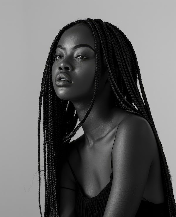 Long Box Braids Visual Idea Long Box Braids Visual Idea β Winter Braids for Black Women