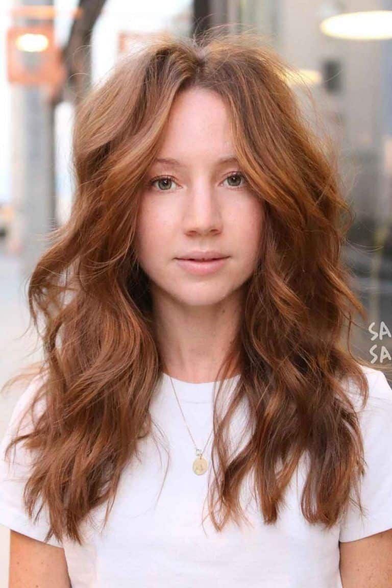 Warm Auburn With Subtle Golden Highlights — Winter Auburn Hair Color