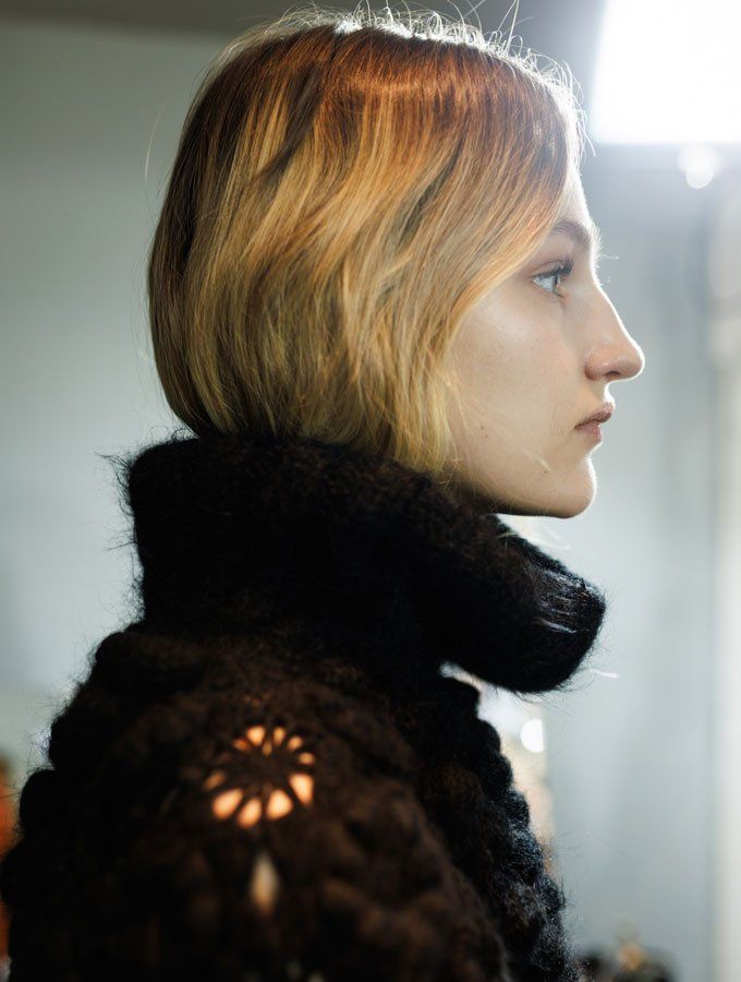 Blonde Bob With Highlights and Blowout Blonde Bob With Highlights and Blowout β Winter Hairstyles