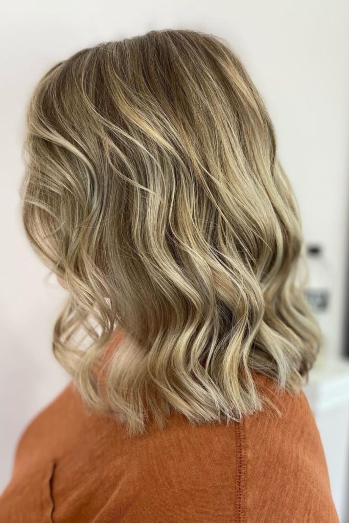 Blonde With Highlights Visual Idea — Winter Hairstyles for Round Faces