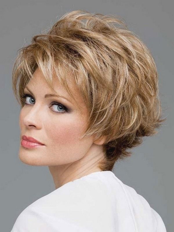 Short Layered Shag with Wispy Bangs — Winter Haircuts for Women Over 50
