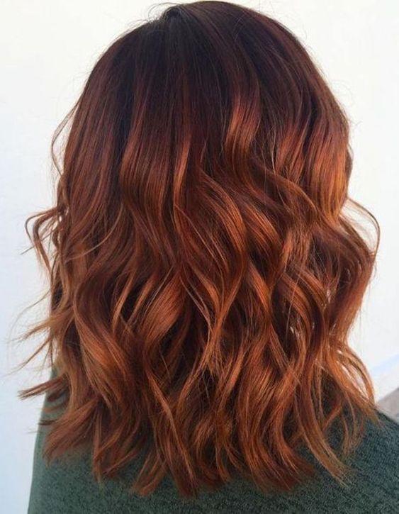 Lob Visual Idea — Winter Hair Colors