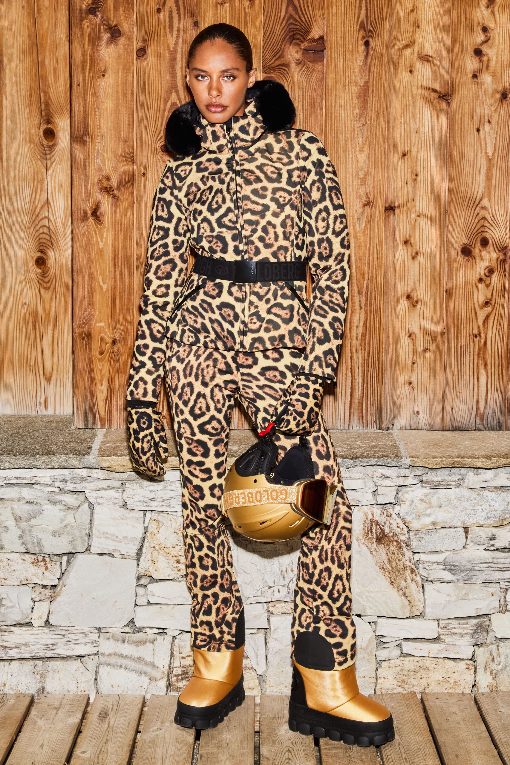 Daring Leopard Print Ski Suit Daring Leopard Print Ski Suit β Ski Outfits