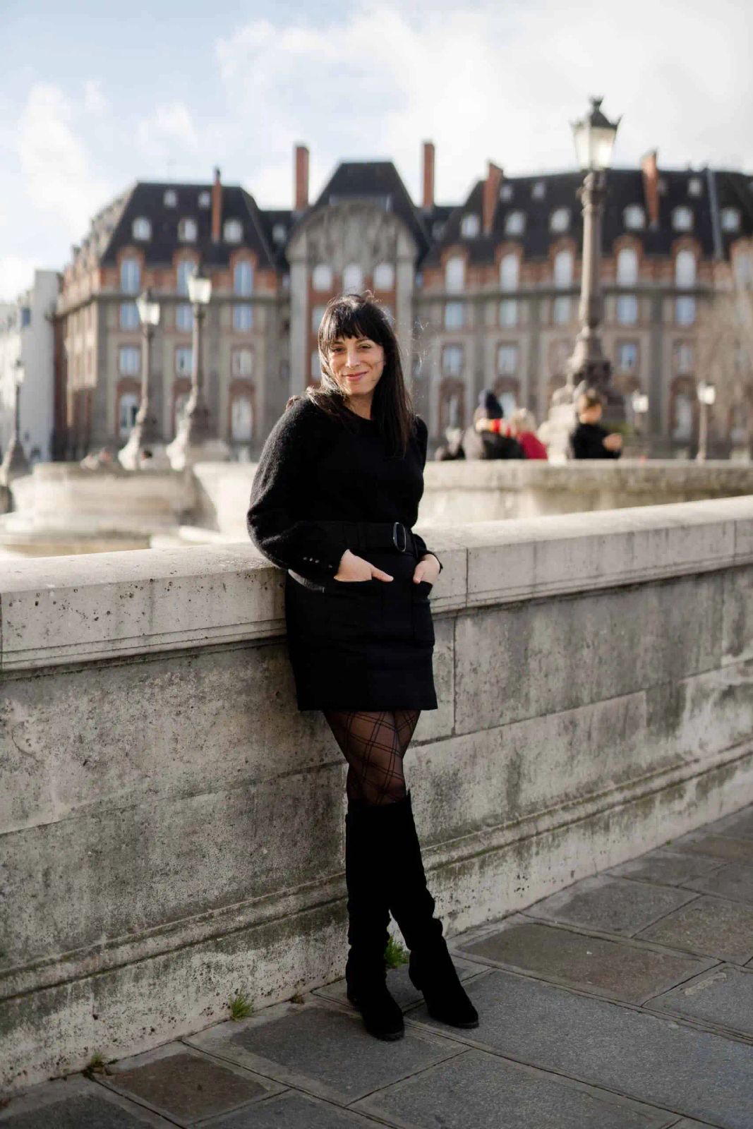 Monochromatic Black for Effortless City Chic — February Outfits