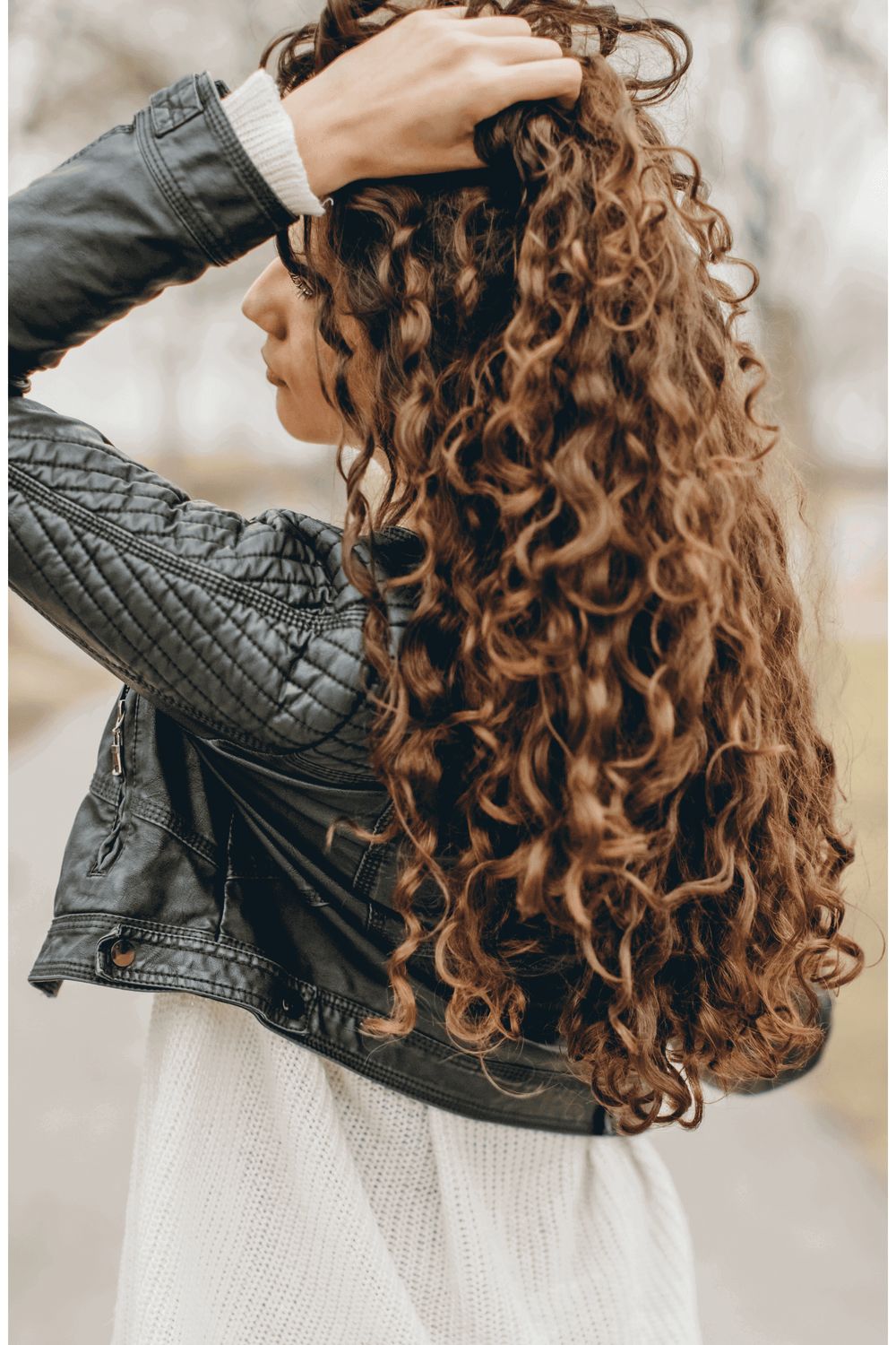 Medium Brown With Auburn Undertones — Winter Hair Colors for Curly Hair