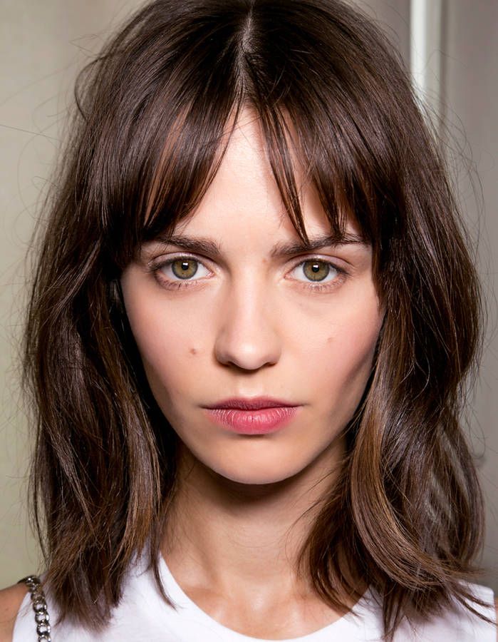 Collarbone Visual Idea — Winter Haircuts with Bangs