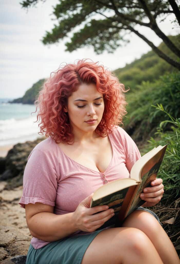 Thick Wavy Rose Gold Cut Thick Wavy Rose Gold Cut β Winter Hair Colors for Plus Size Women
