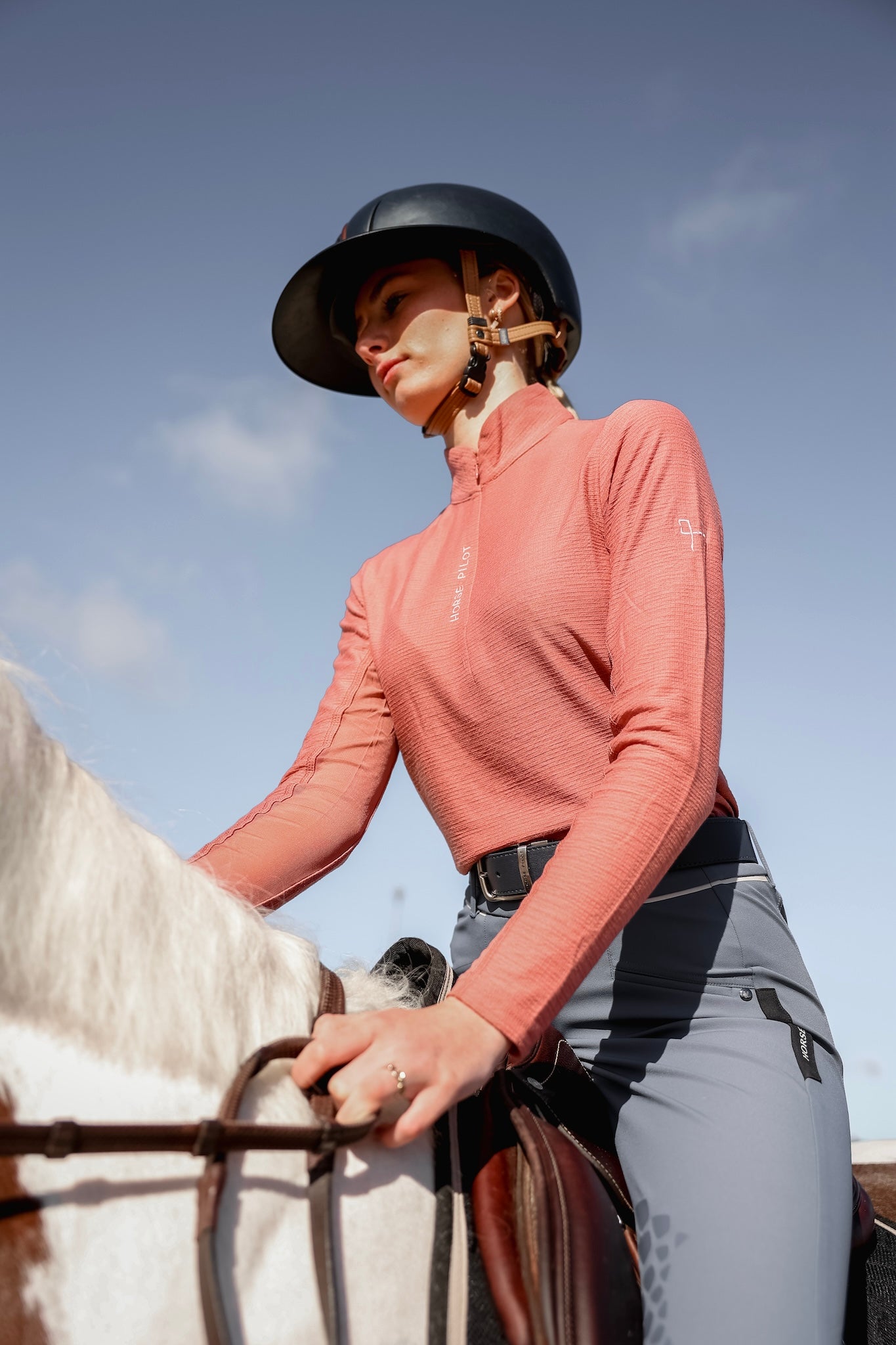 Equestrian Sportswear: Integrated Boots with Textured Top Equestrian Sportswear: Integrated Boots with Textured Top โ Riding Boots Outfits