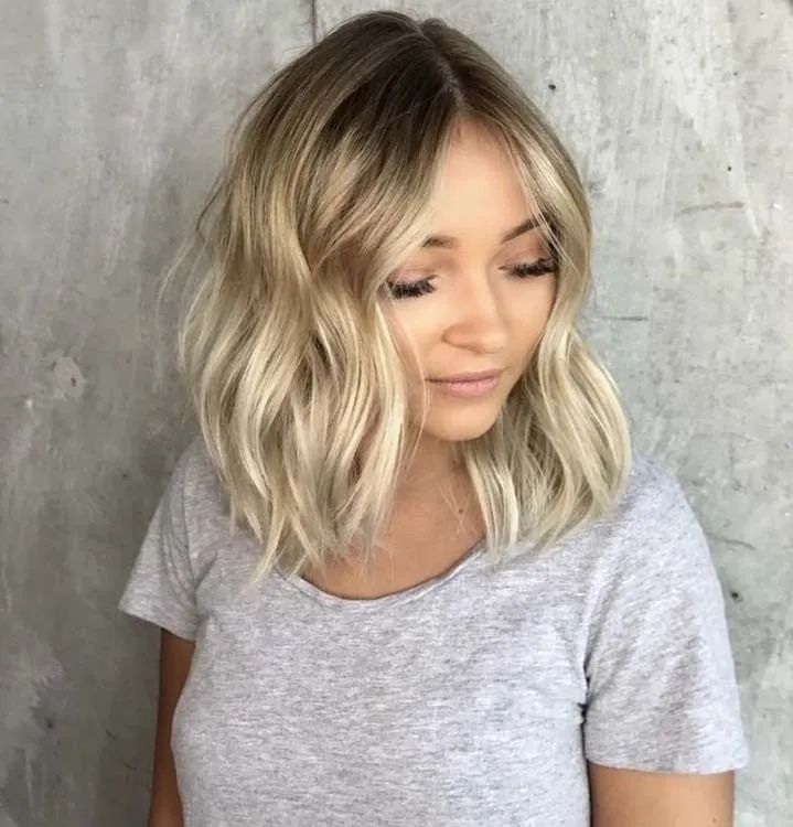 Medium Brown Shag With Full Bangs And Texture Medium Brown Shag With Full Bangs And Texture β Winter Shoulder Length Hairstyles
