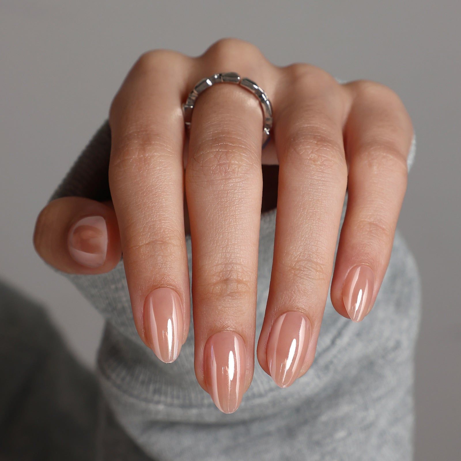 Visual Idea β The Nails Have A Smooth Visual Idea β The Nails Have A Smooth β Winter Champagne Nails