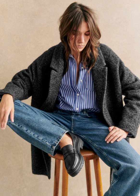 Classic Beige Wool Coat for Minimalist Styling — Wool Coat Outfits