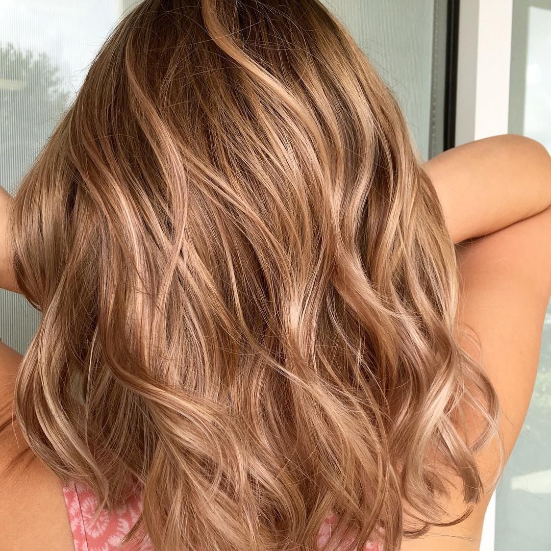 Medium Brown Base With Blonde Highlights Visual Idea — Fall to Winter Hair Colors