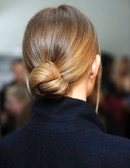 Low Bun Visual Idea Low Bun Visual Idea β Winter Bun Hairstyles