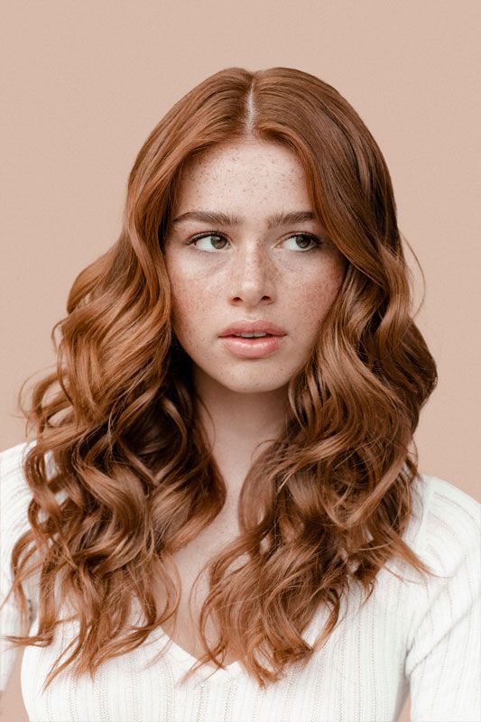 Mid-Back Copper Red Base With Lighter Highlights Mid-Back Copper Red Base With Lighter Highlights β Winter Red Hair Colors