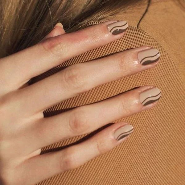 Solid Color Visual Idea Solid Color Visual Idea β Short Winter Nails