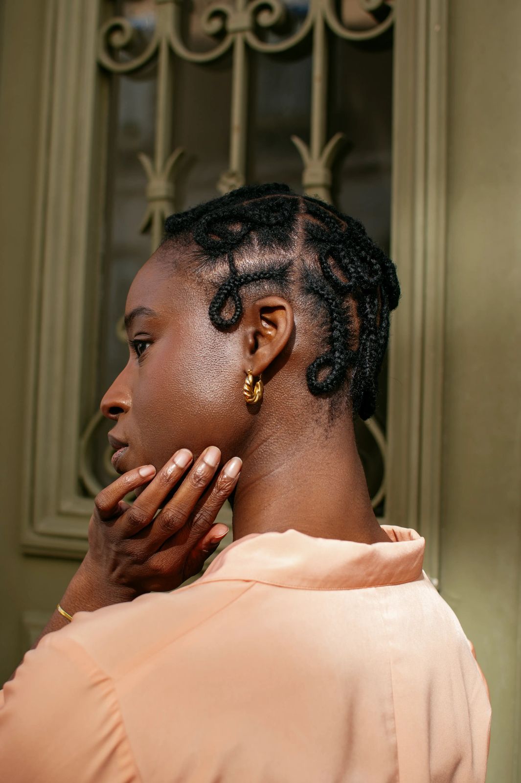 Intricate Braids with Side Part — Winter Hairstyles for Black Women