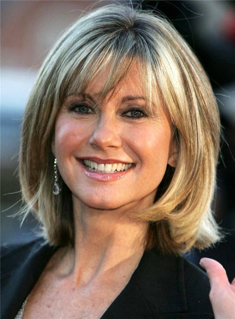 Chin-Length Bob with Soft Waves — Winter Haircuts for Women Over 50