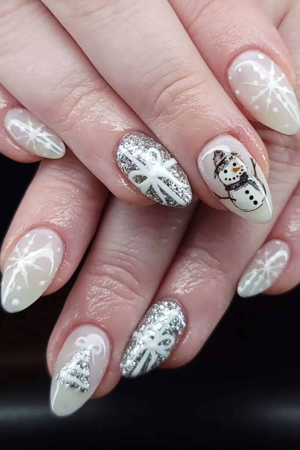 Visual Idea Visual Idea โ Winter Wonderland Nails