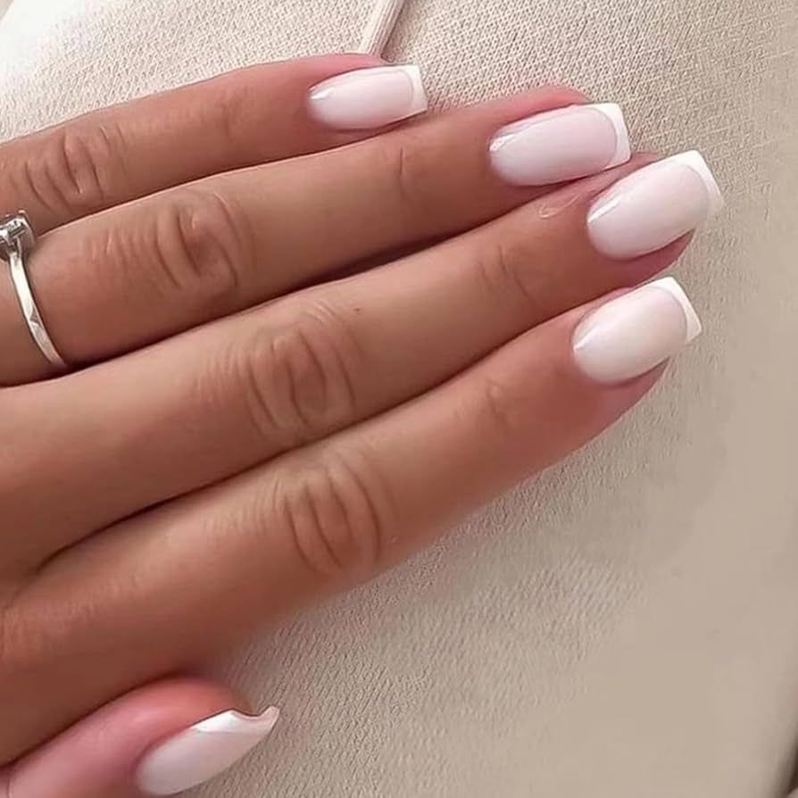 All-Season Visual Idea — Short Winter Square Nails