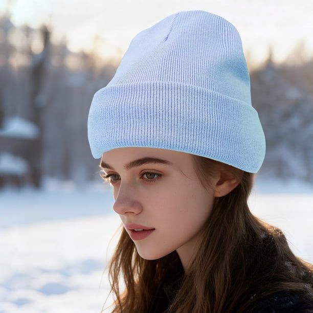 Light Brown Visual Idea Light Brown Visual Idea β Winter Hat Hairstyles