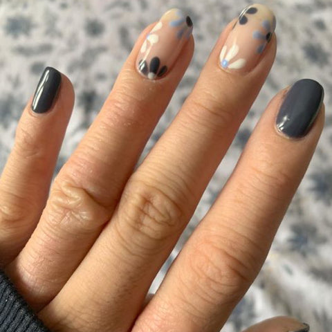 Deep Burgundy Polish On All Nails Glossy Deep Burgundy Nails Deep Burgundy Polish On All Nails Glossy Deep Burgundy Nails β Short Winter Nails