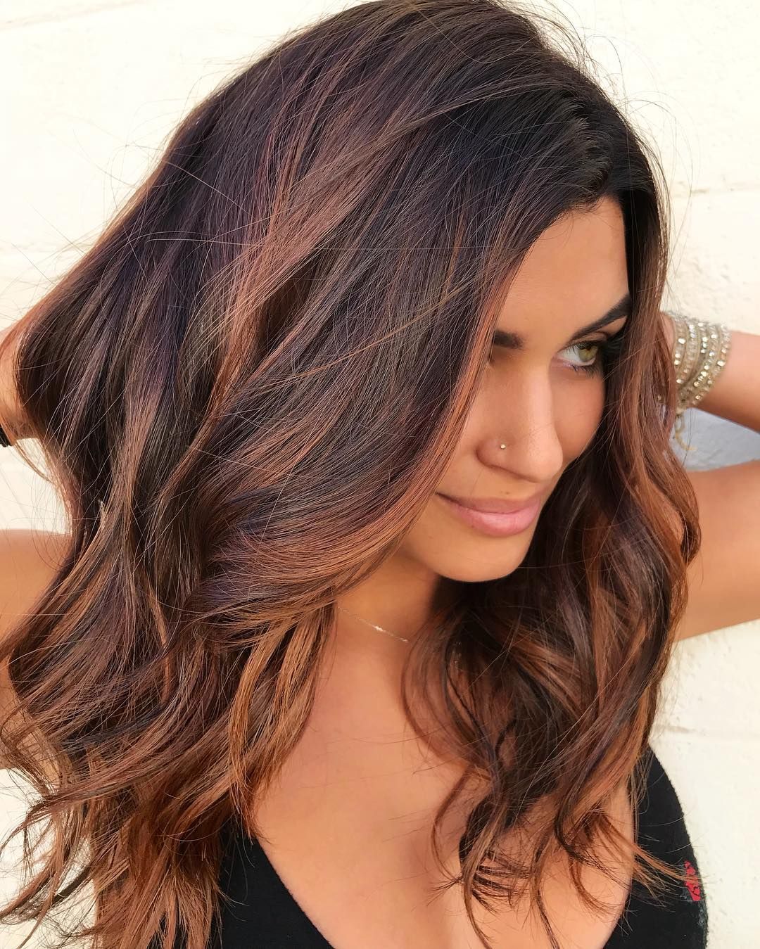 Layers Visual Idea Layers Visual Idea β Winter Hair Colors for Olive Skin