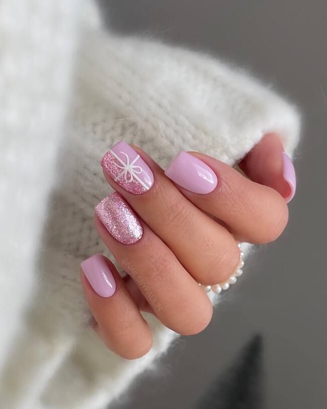 Visible Visual Idea Visible Visual Idea β Short Winter Acrylic Nails