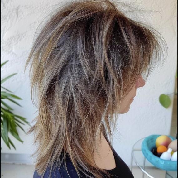 Mid-Length Visual Idea Mid-Length Visual Idea β Winter Shag Haircuts