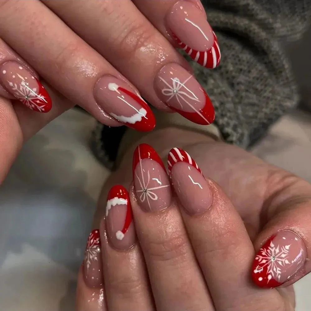 Glossy Visual Idea Glossy Visual Idea β Winter Acrylic Nails