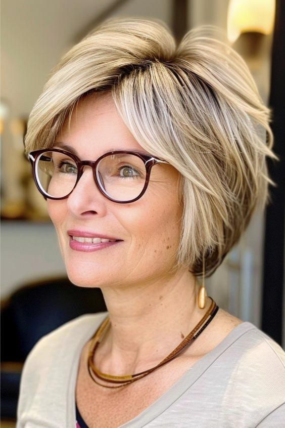 Blonde With Darker Roots Visual Idea Blonde With Darker Roots Visual Idea β Winter Haircuts for Women Over 70