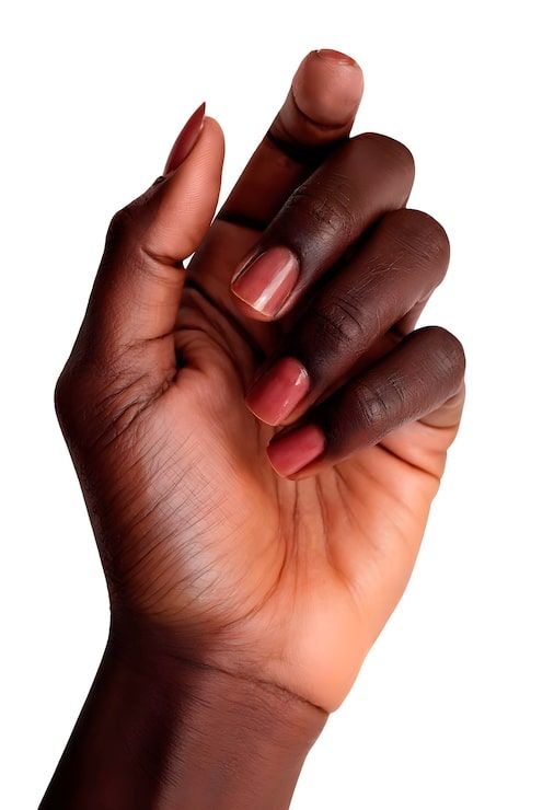 Short Square Glossy Mauve Nails Short Square Glossy Mauve Nails β Winter Nails for Black Women