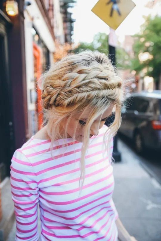 Collarbone Braid With Crown Collarbone Braid With Crown β Winter Twist Hairstyles