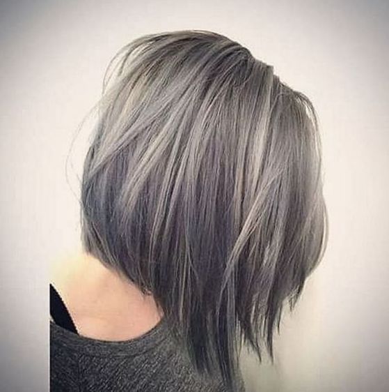 Gray With Lighter Highlights Visual Idea Gray With Lighter Highlights Visual Idea β Winter Haircuts for Gray Hair