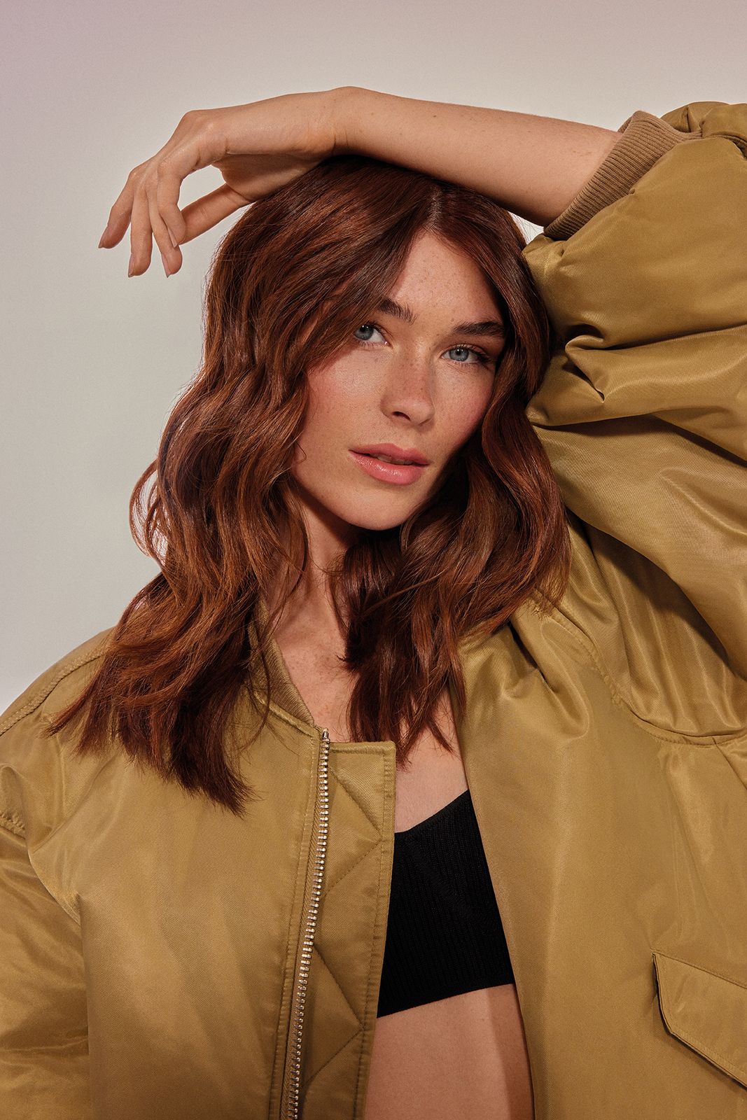 Collarbone Copper Red With Subtle Highlights Blowout Collarbone Copper Red With Subtle Highlights Blowout β Winter Red Hair Colors