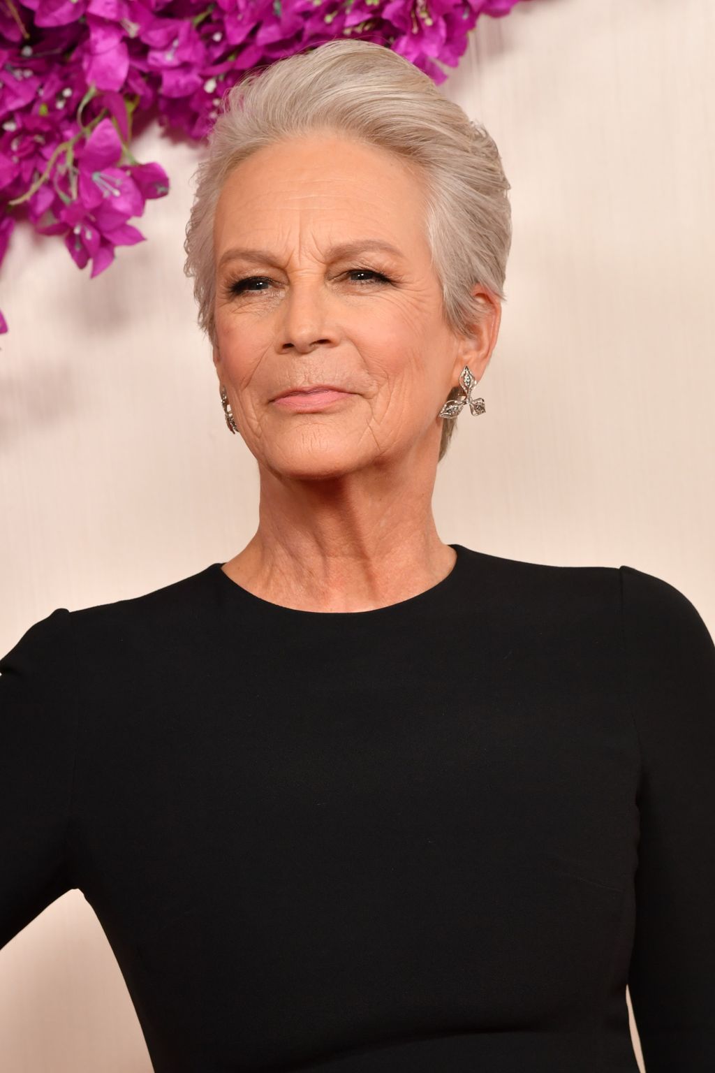 Silver Layered Cut With Side-Swept Fringe — Winter Haircuts for Women Over 60