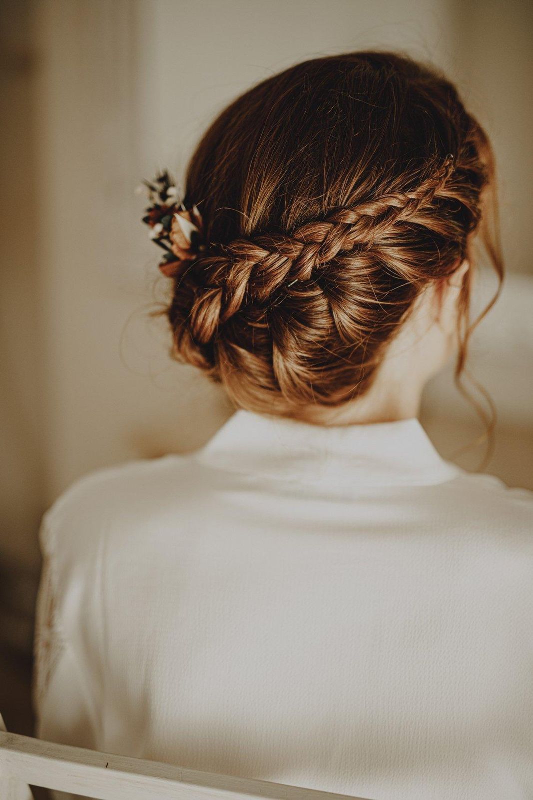 Warm Brown Visual Idea — Winter Braided Hairstyles