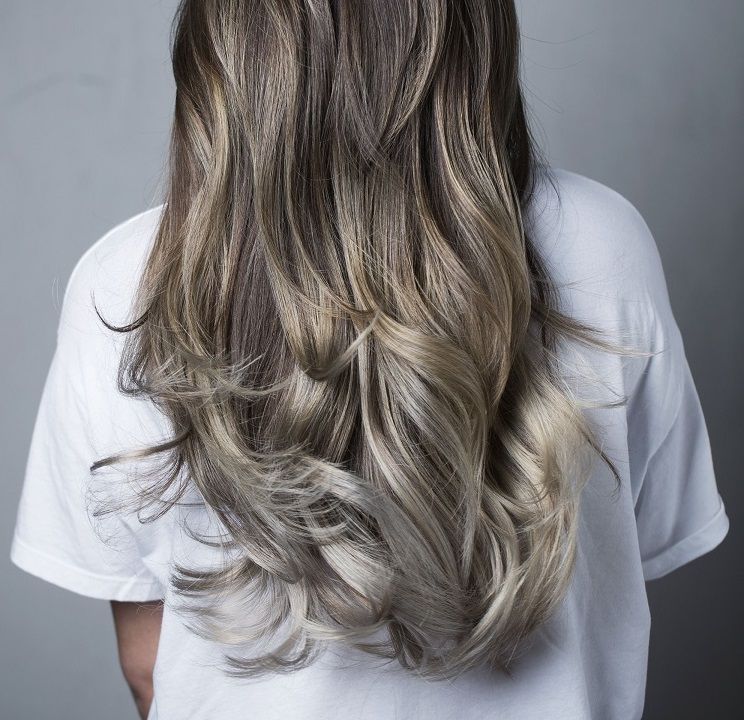 Long Mushroom Brown With Ash Blonde Balayage Long Mushroom Brown With Ash Blonde Balayage β Mushroom Brown Hair