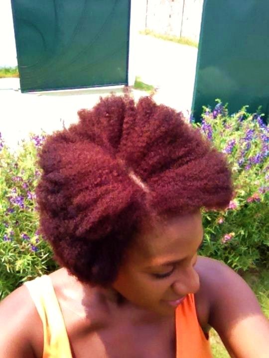 Front View Visual Idea — Mahogany Hair Color